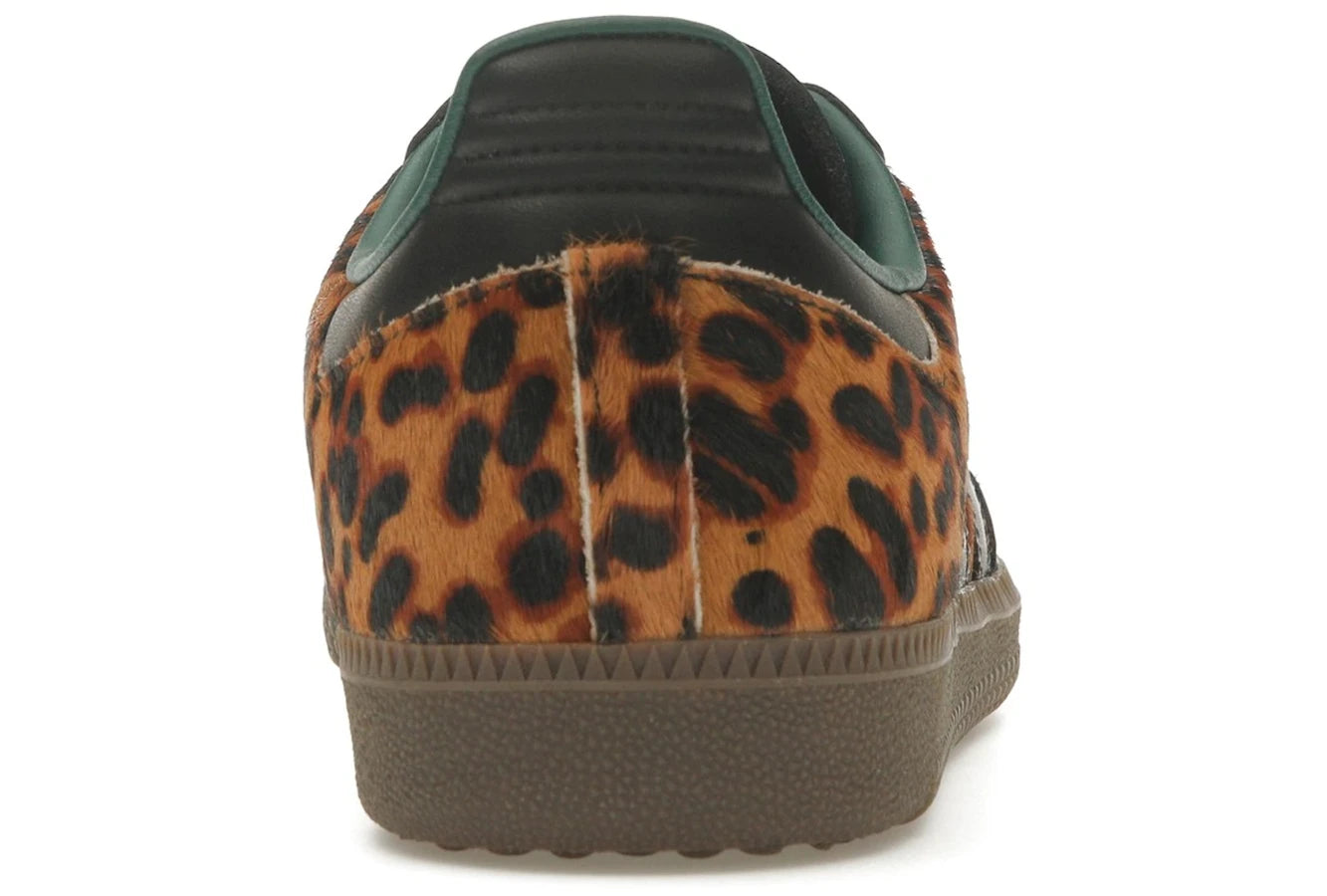 Adidas Samba OG Black Green Leopard