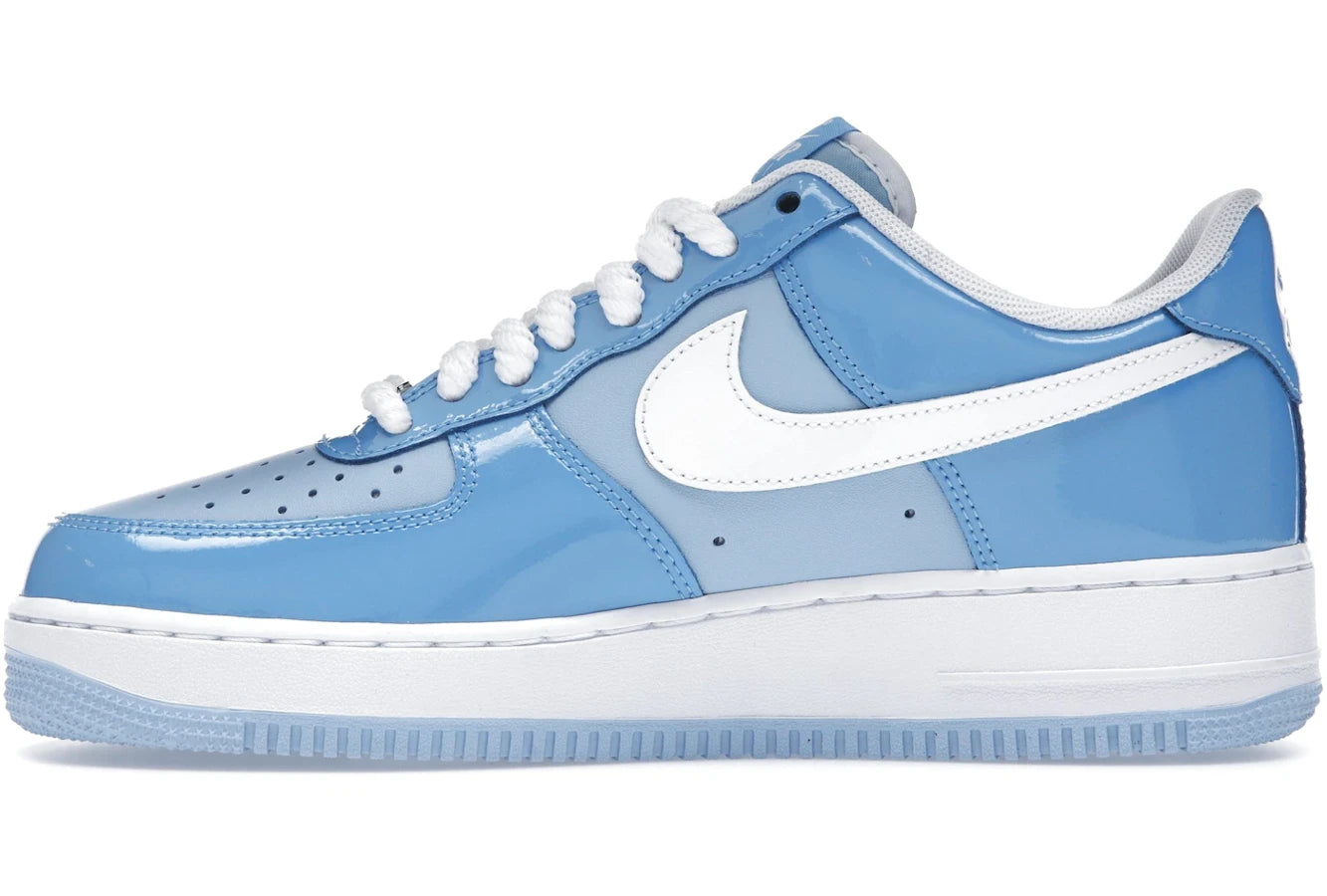 Nike Air Force 1 Low '07 LV8 Phychic Blue White Patent