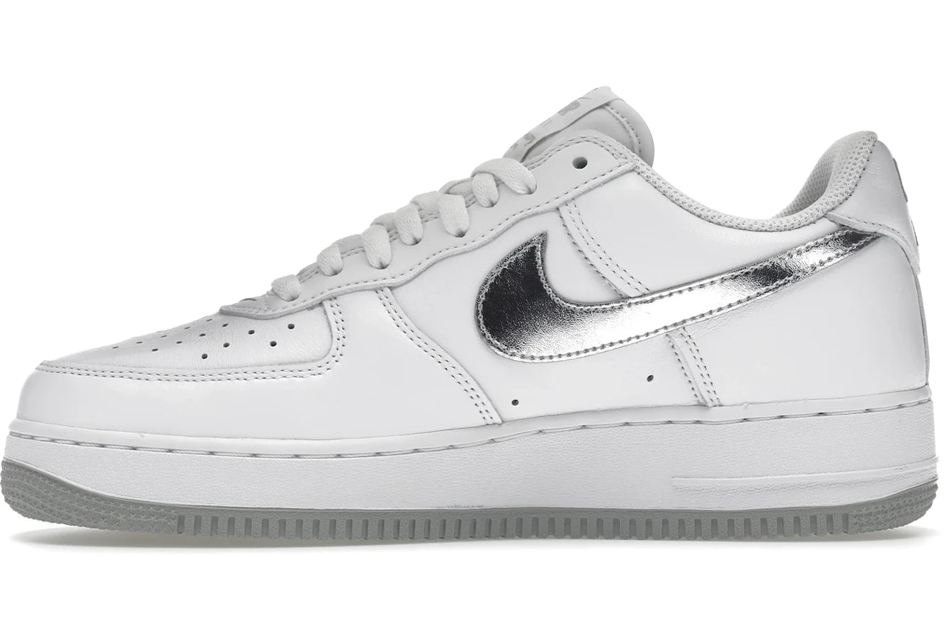Nike Air Force 1 '07 Low Color of the Month White Metallic Silver