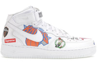 Nike Air Force 1 Mid Supreme NBA White