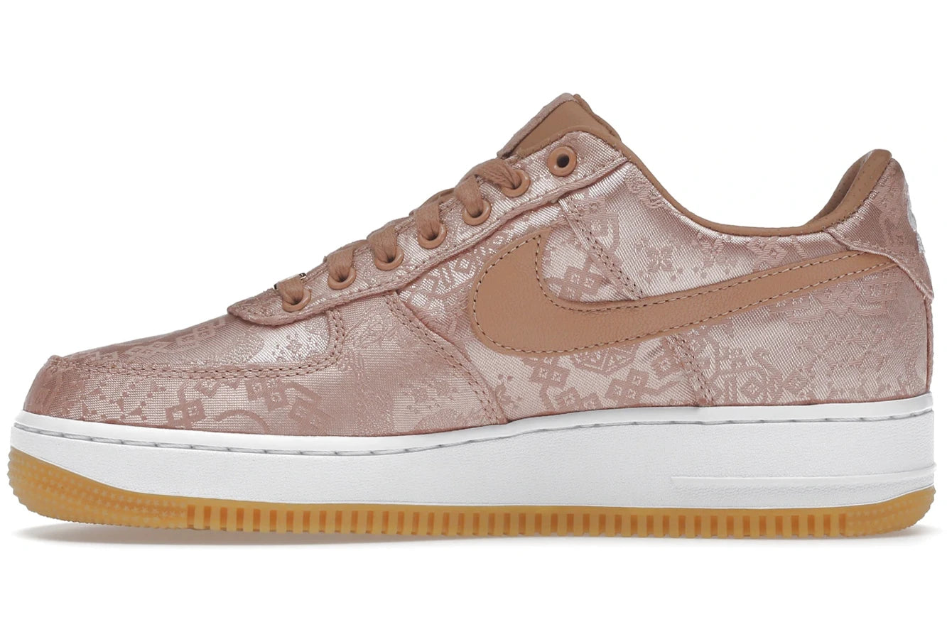 Nike Air Force 1 Low CLOT Rose Gold Silk