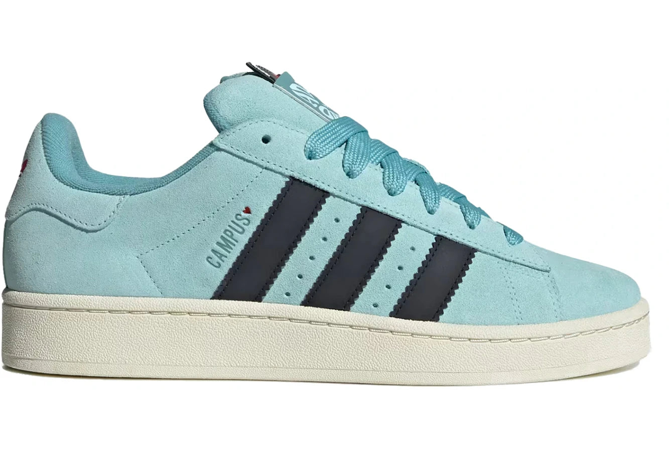 Adidas Campus 00s Core Black Semi Flash Aqua