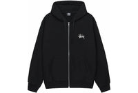 Stussy Basic Stussy Zip Hoodie Black