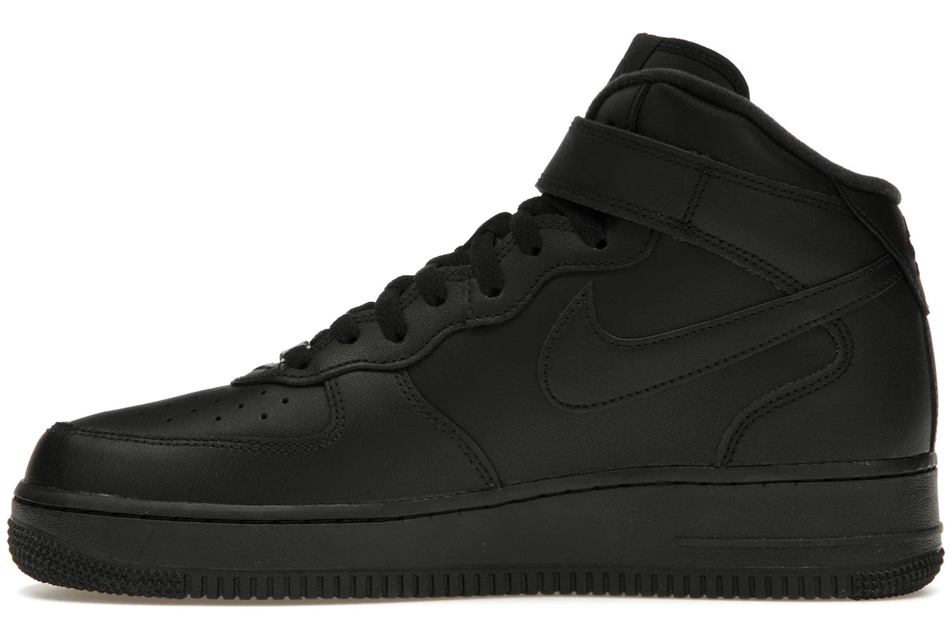 Nike Air Force 1 Mid Supreme Black