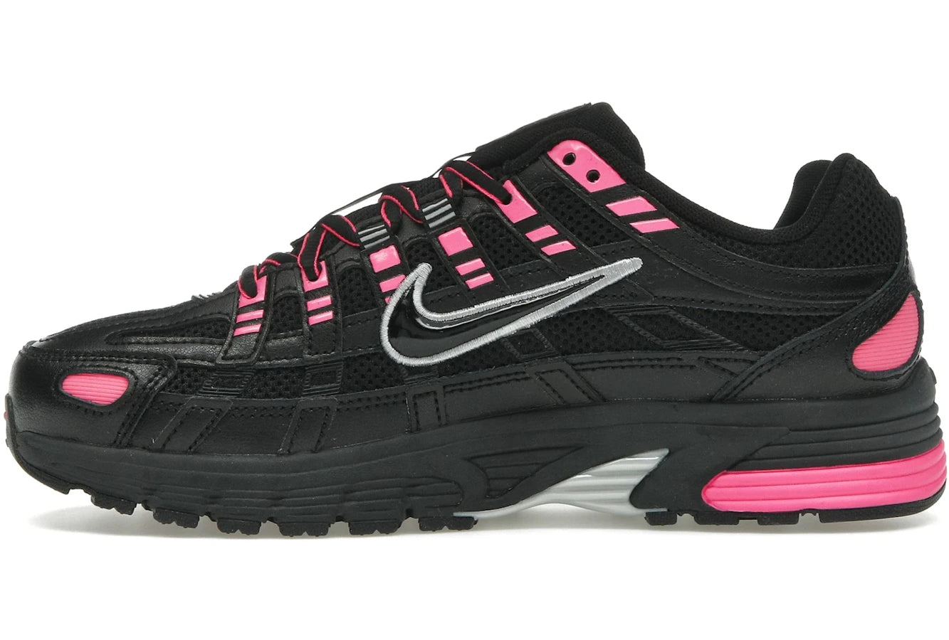 Nike P-6000 Pink Blast Metallic Silver Black