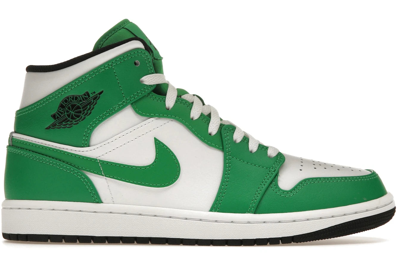 Air Jordan 1 Mid Lucky Green