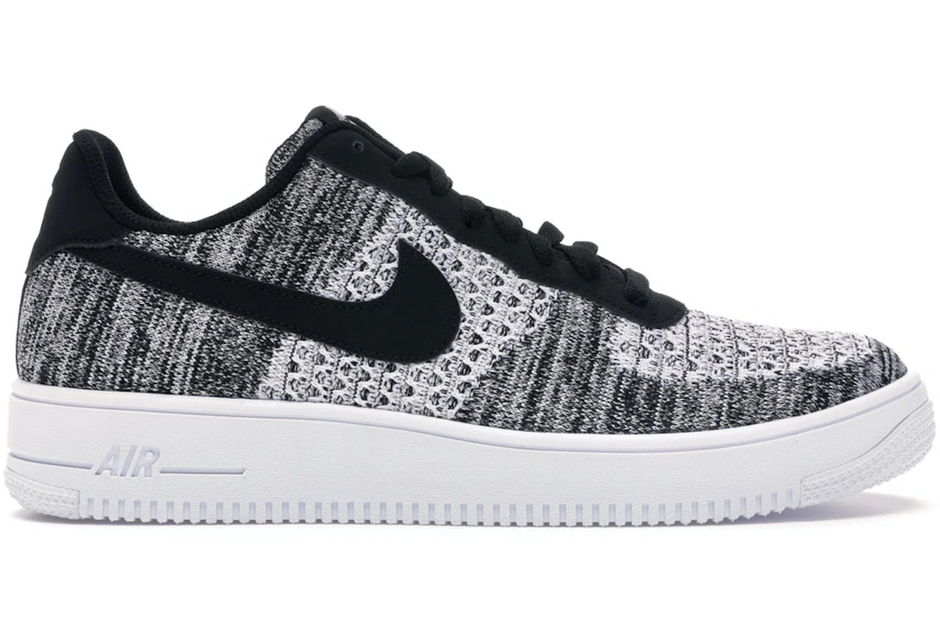 Nike Air Force 1 Flyknit 2 Black Pure Platinum