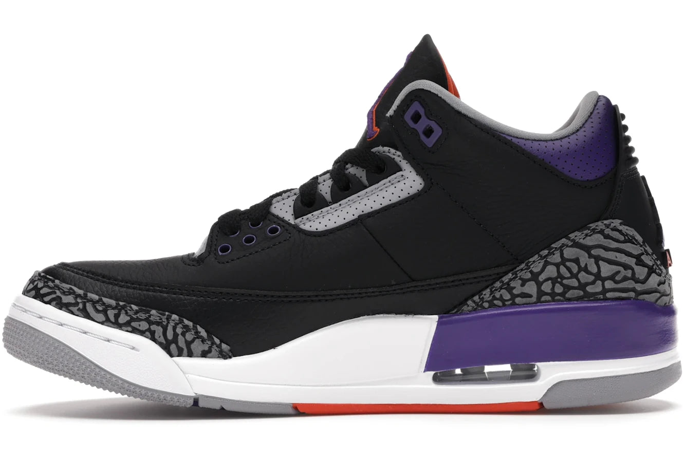 Air Jordan 3 Retro Black Court Purple