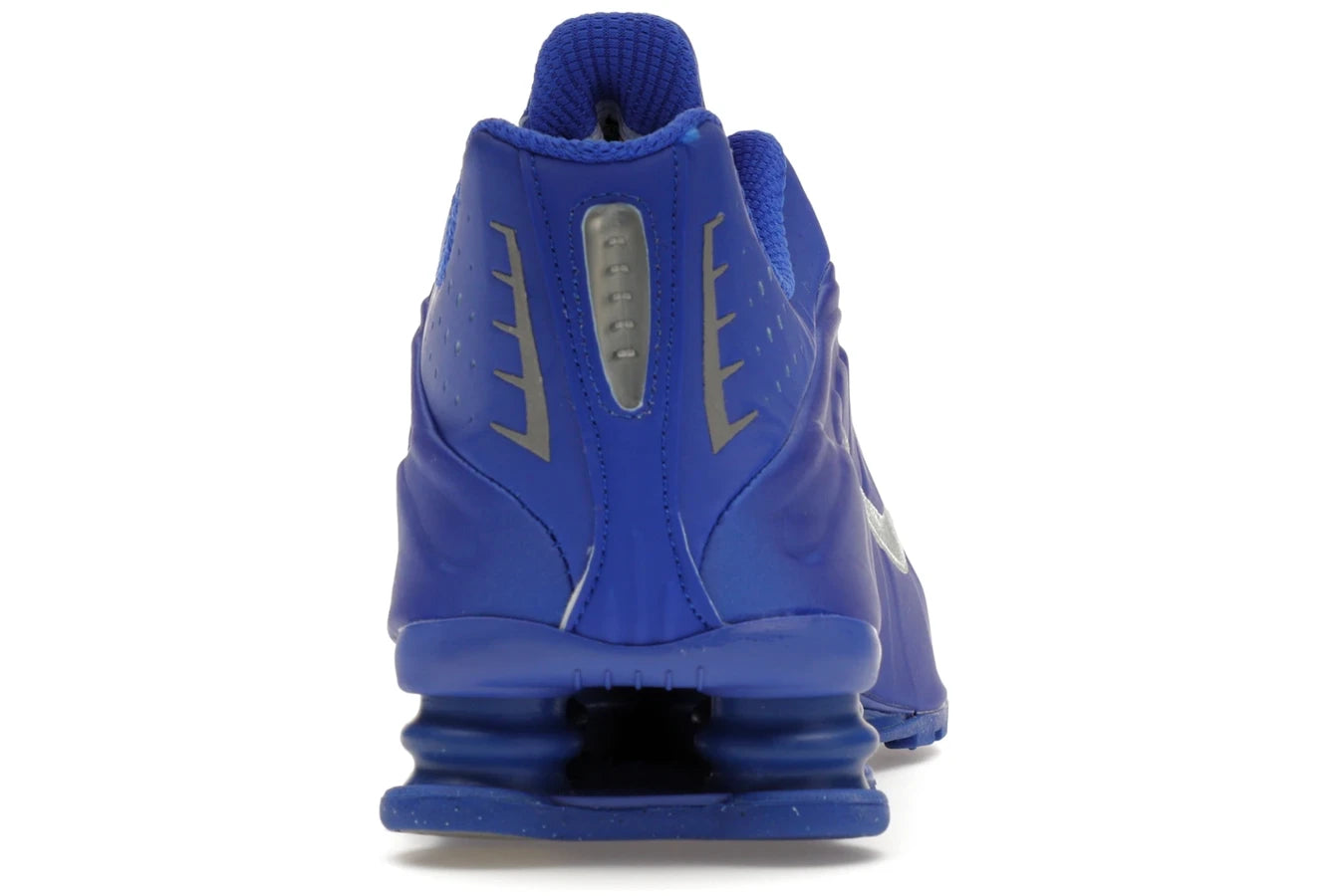 Nike Shox R4 Racer Blue Metallic Silver