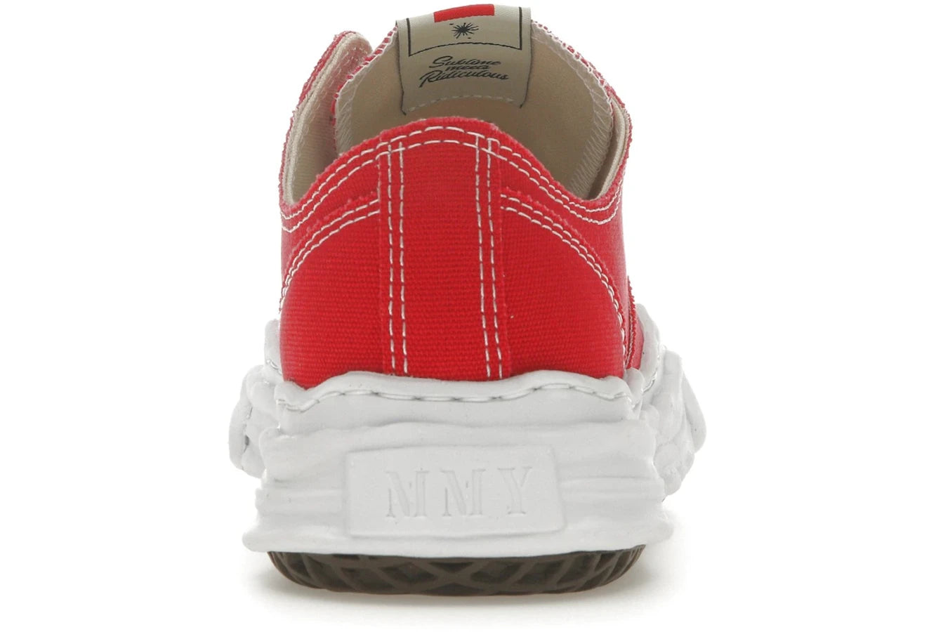 Maison Mihara Yasuhiro Hank OG Sole Canvas Low Red