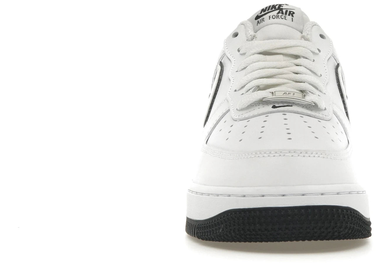 Nike Air Force 1 '07 Low White Black Outline Swoosh