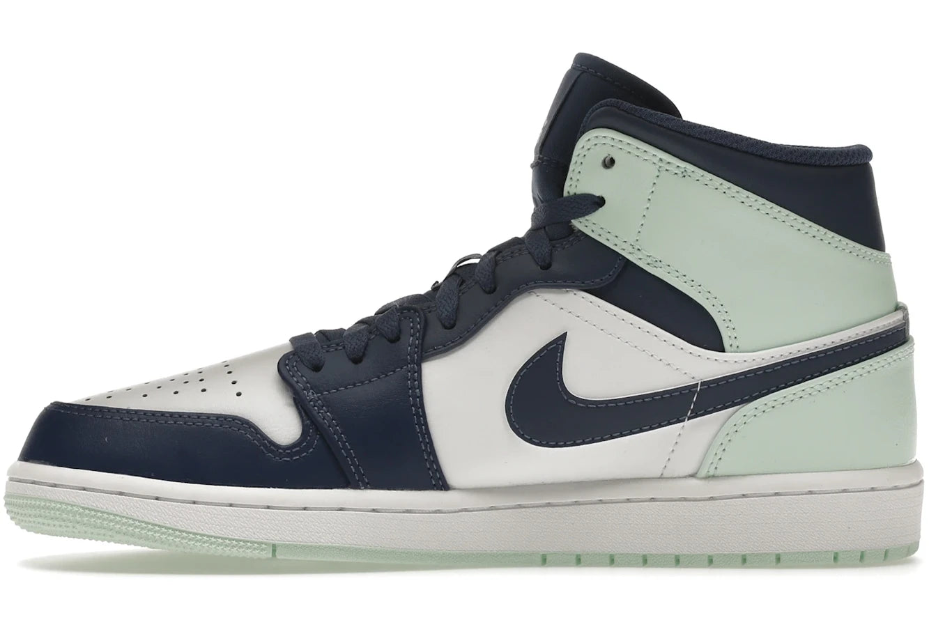 Air Jordan 1 Mid Mystic Navy Mint Foam