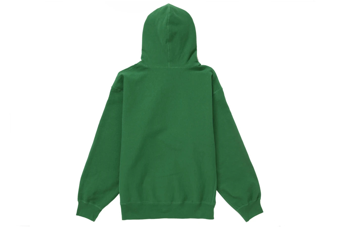 Supreme Box Logo Hooded Sweatshirt Green