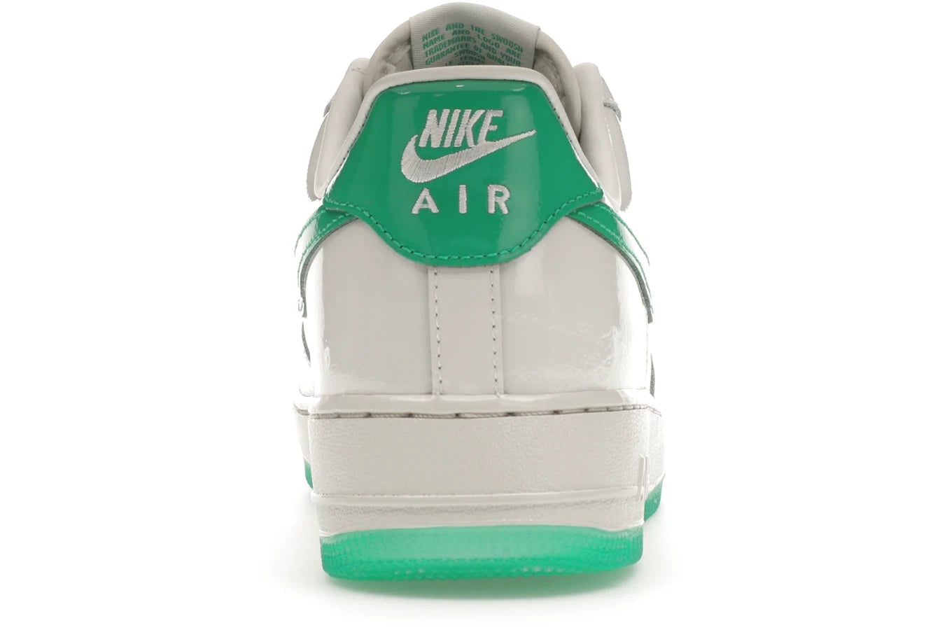 Nike Air Force 1 Low '07 Patent Platinum Tint Stadium Green
