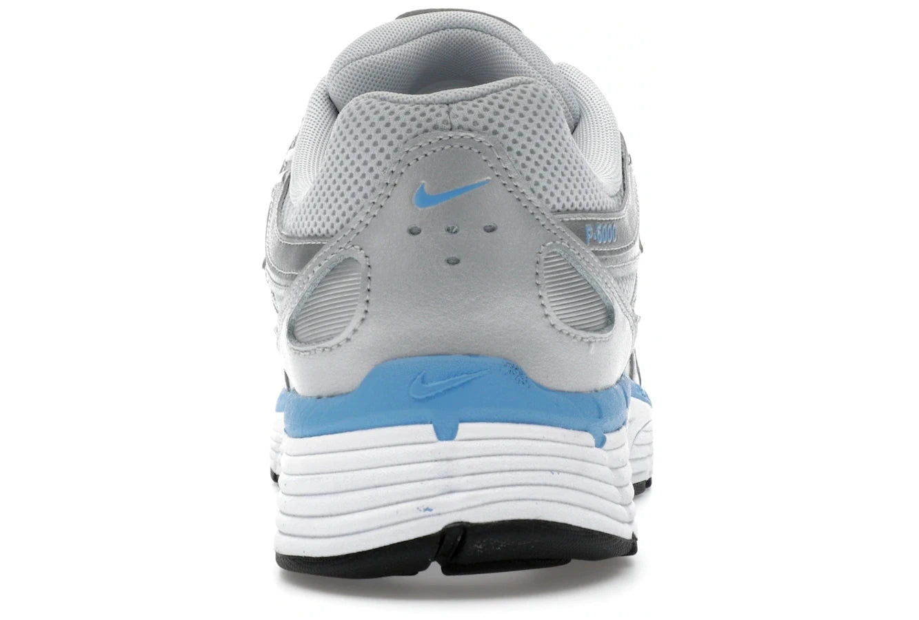 Nike P-6000 Metallic Platinum Pure Platinum Metallic Silver University Blue