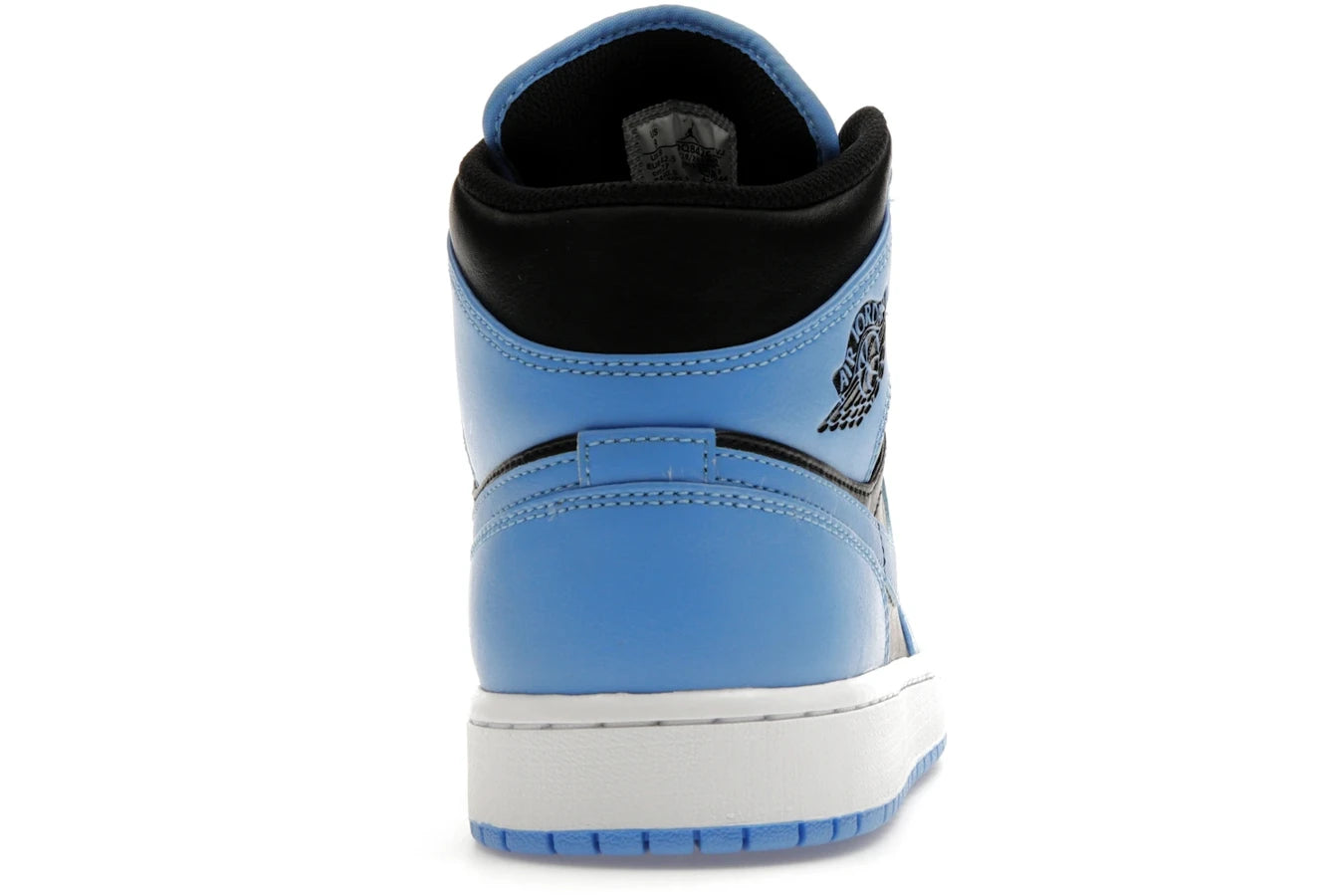 Air Jordan 1 Mid University Blue Black