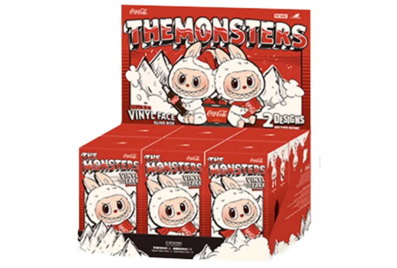 Pop Mart Labubu The Monsters Coca Cola Series Vinyl Face Sealed Case