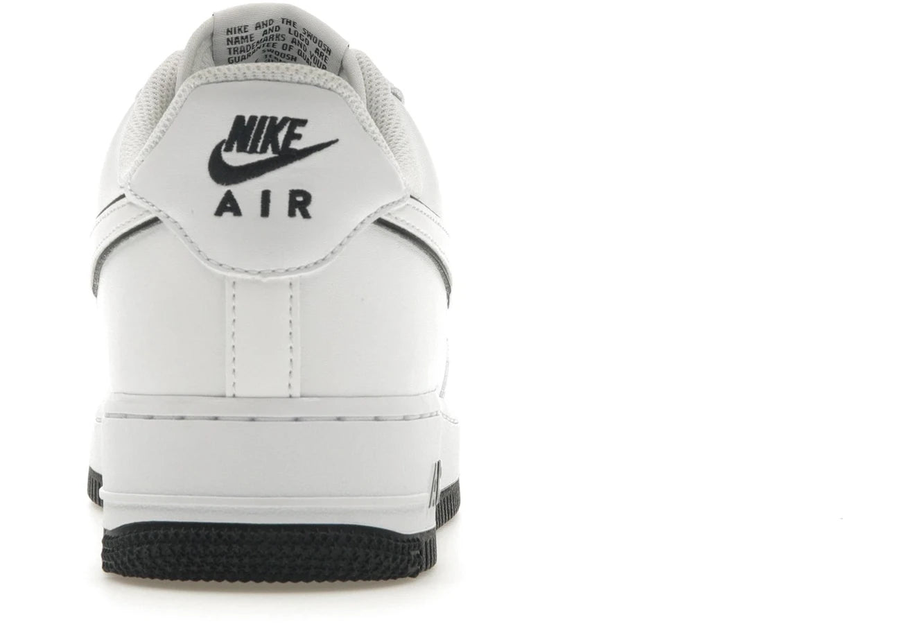 Nike Air Force 1 '07 Low White Black Outline Swoosh