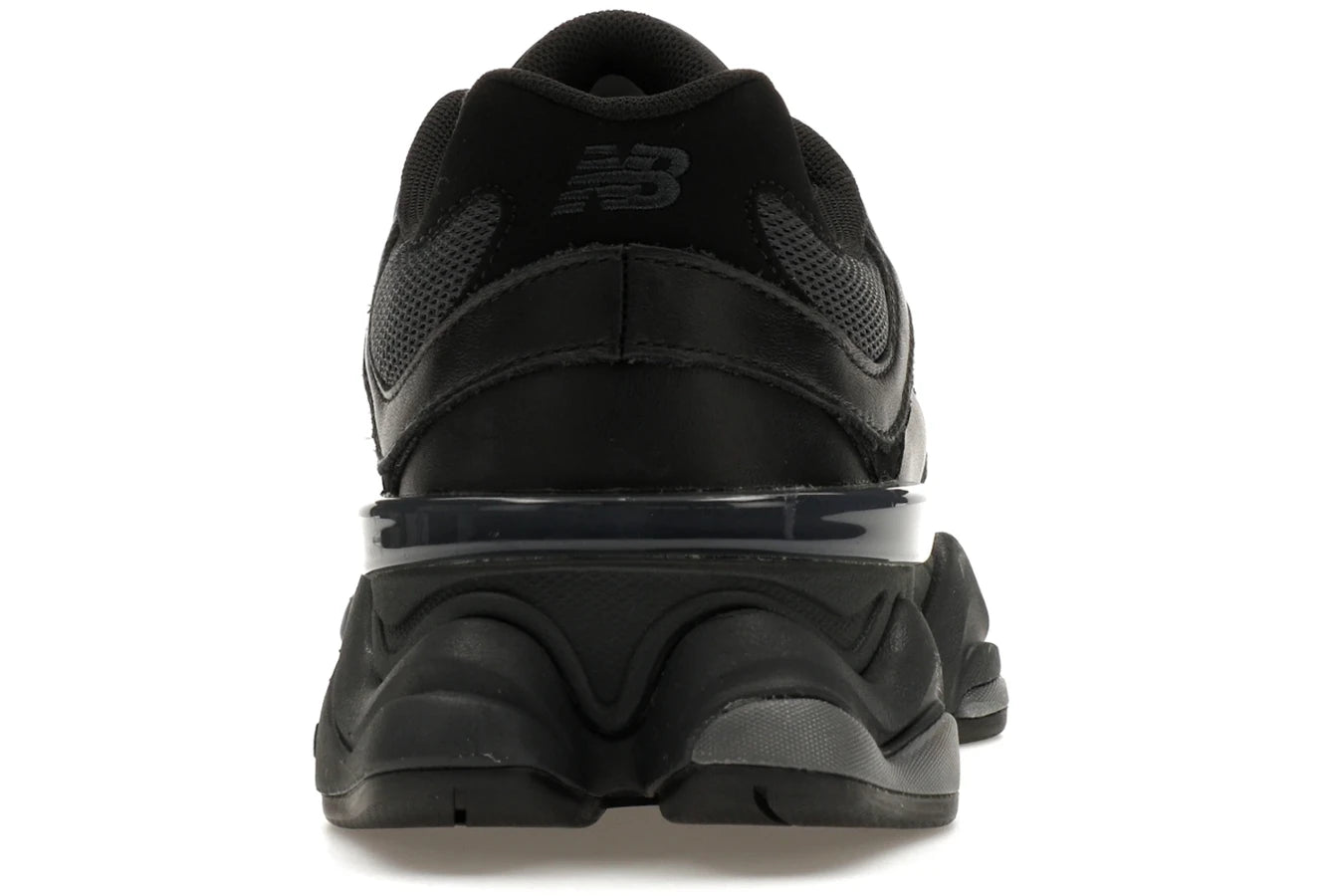 New Balance 9060 Triple Black Leather