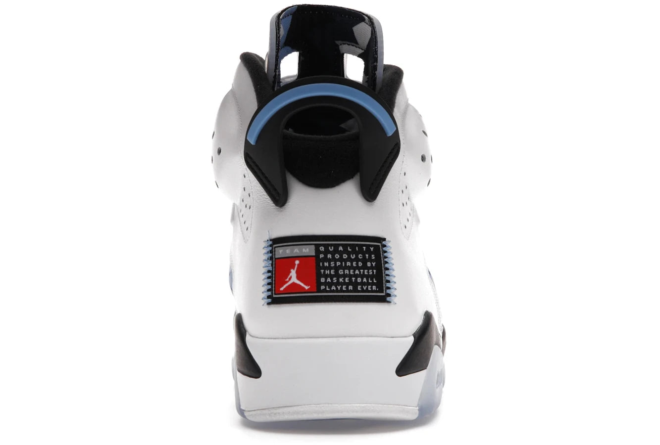 Air Jordan 6 Retro UNC White