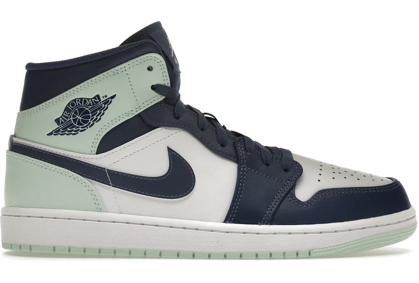 Air Jordan 1 Mid Mystic Navy Mint Foam
