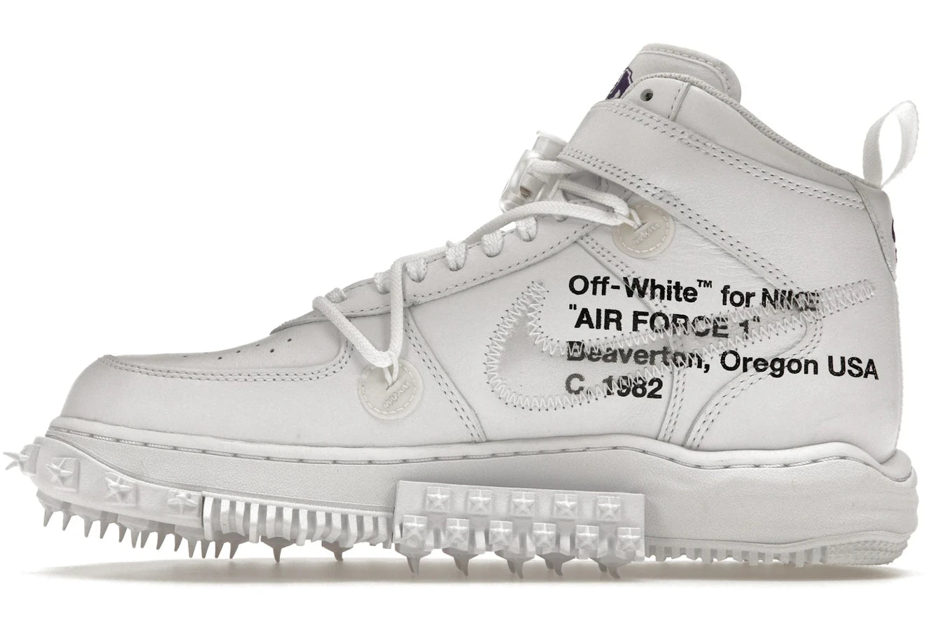 Nike Air Force 1 Mid Off-White Graffiti White