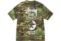 Stussy x Our Legacy Work Shop Surfman Pigment Dyed Tee Camo