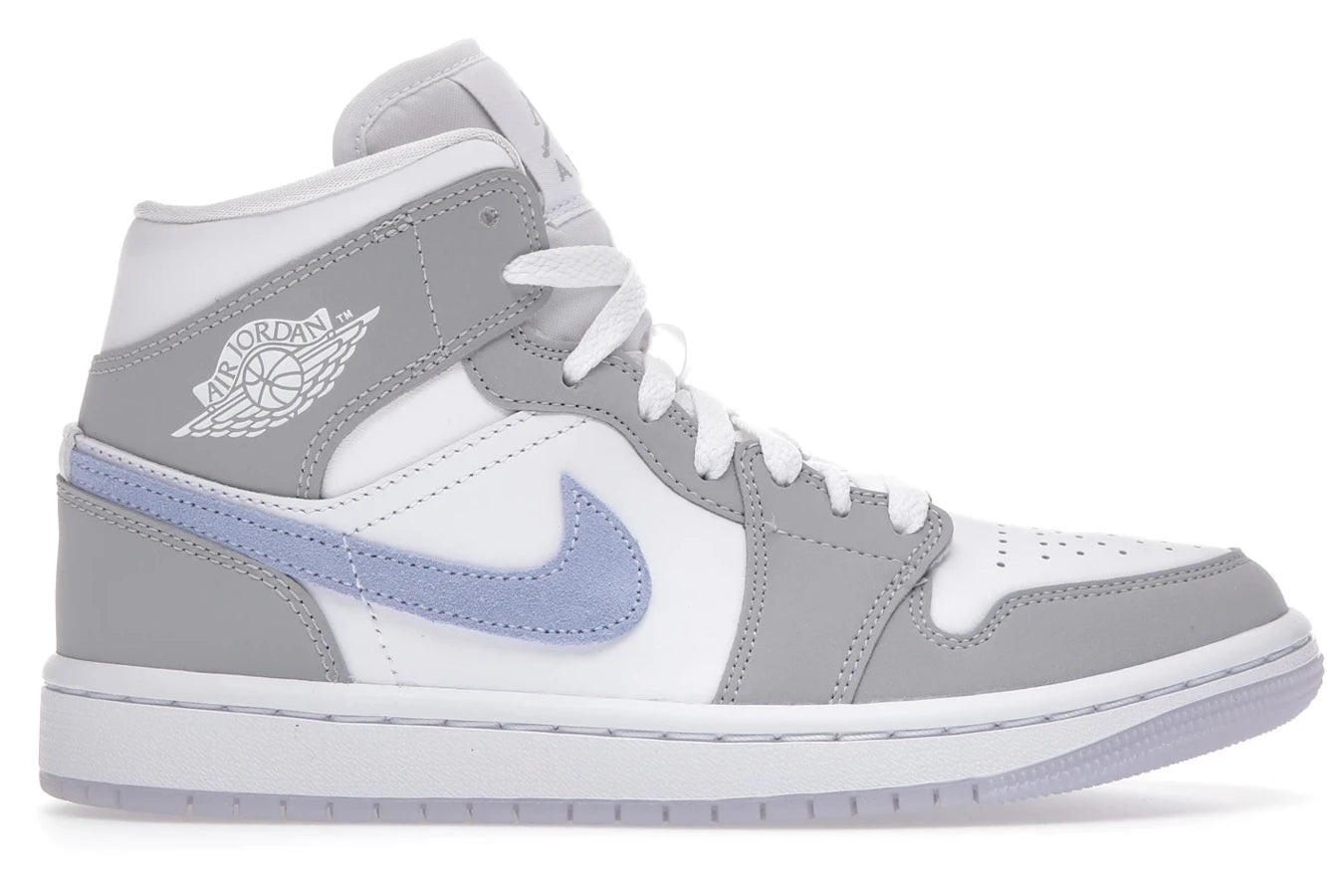Air Jordan 1 Mid Wolf Gray Aluminum