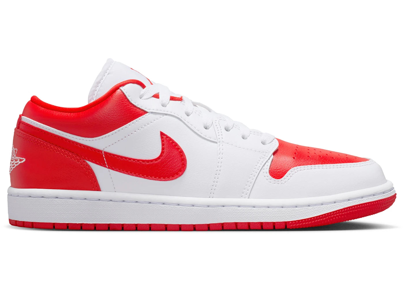 Jordan 1 Low White Chile Red (Women's)