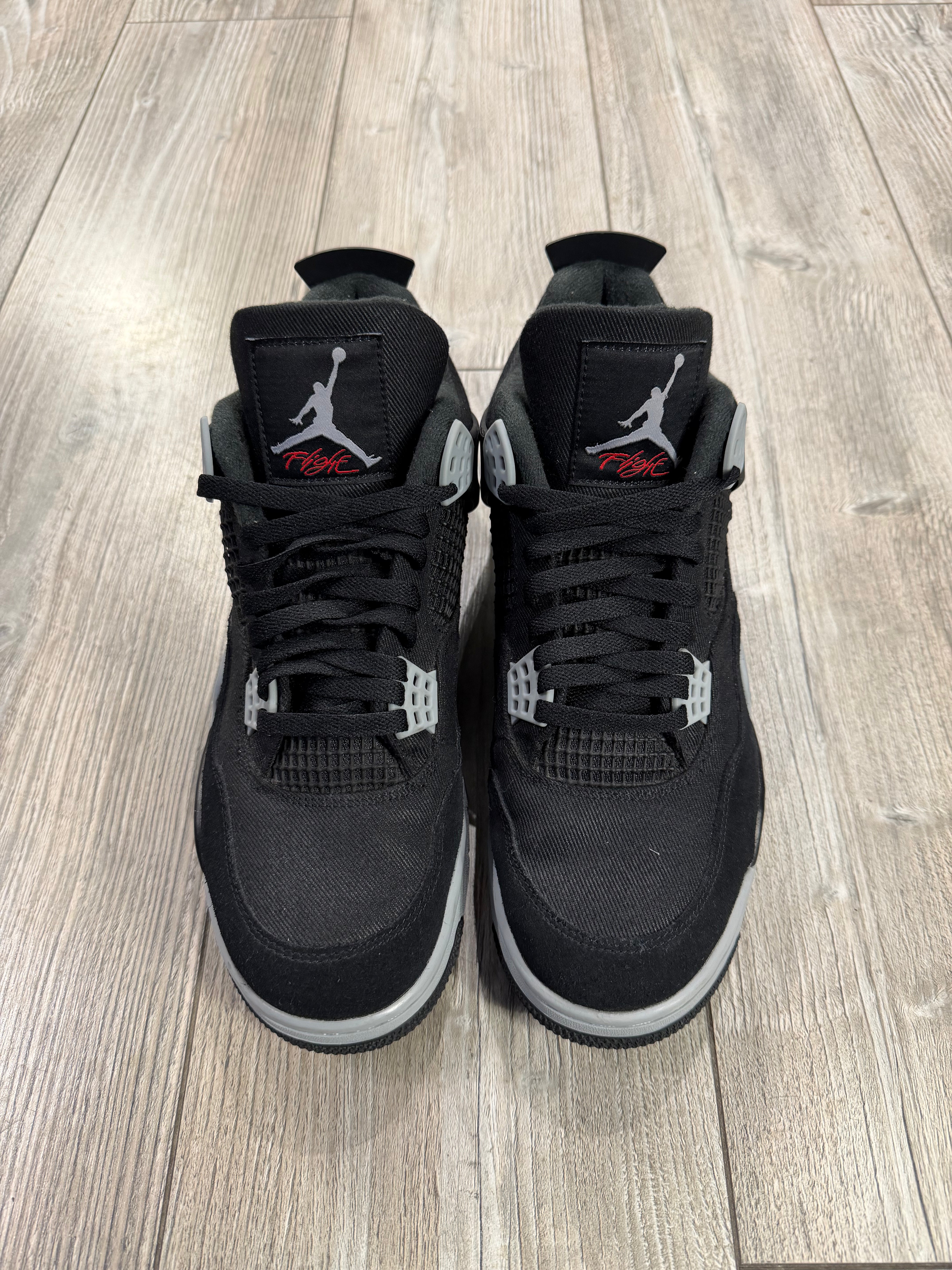 Jordan 4 Black Canvas (EU44.5)