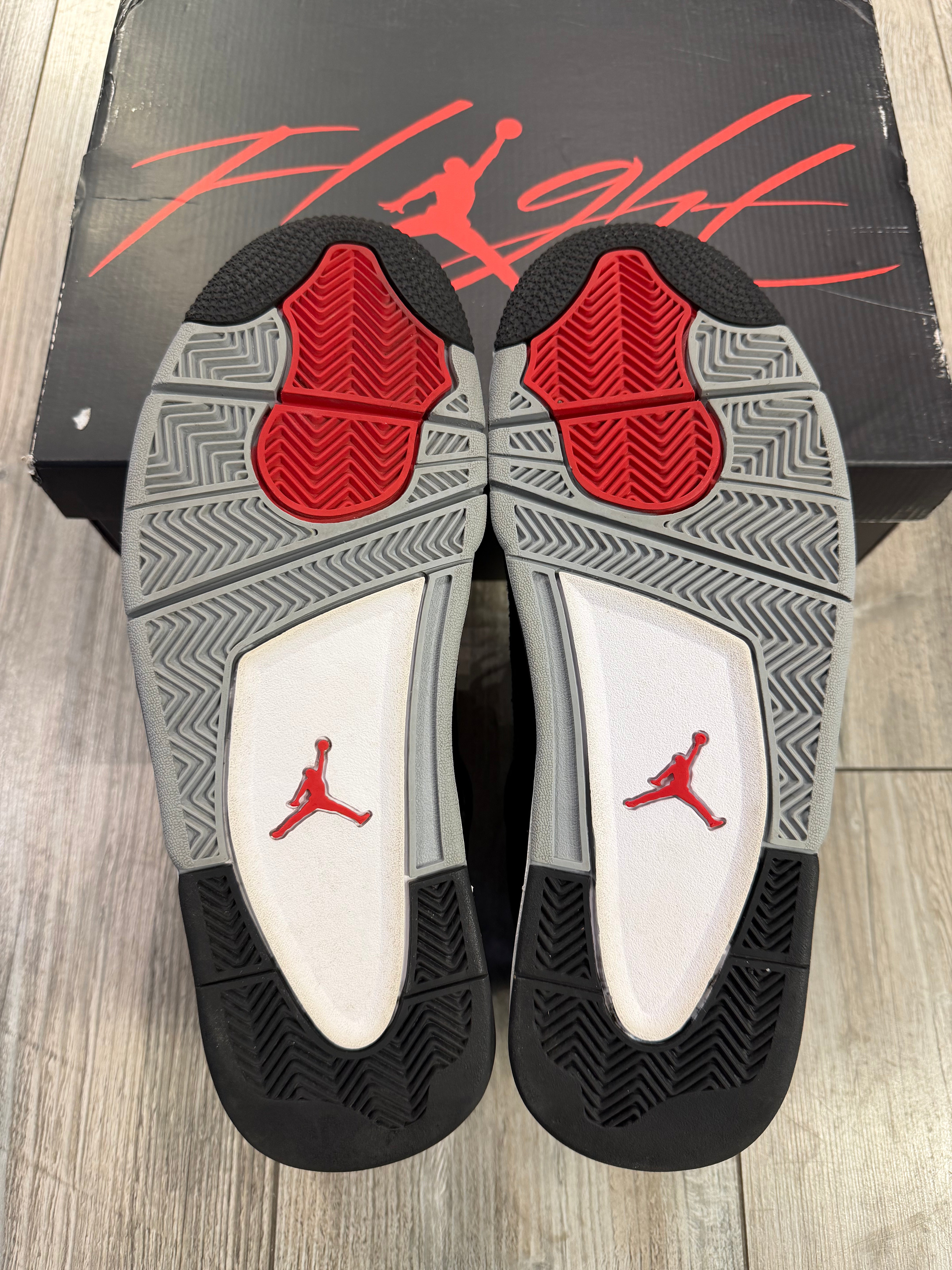 Jordan 4 Black Canvas (EU44.5)