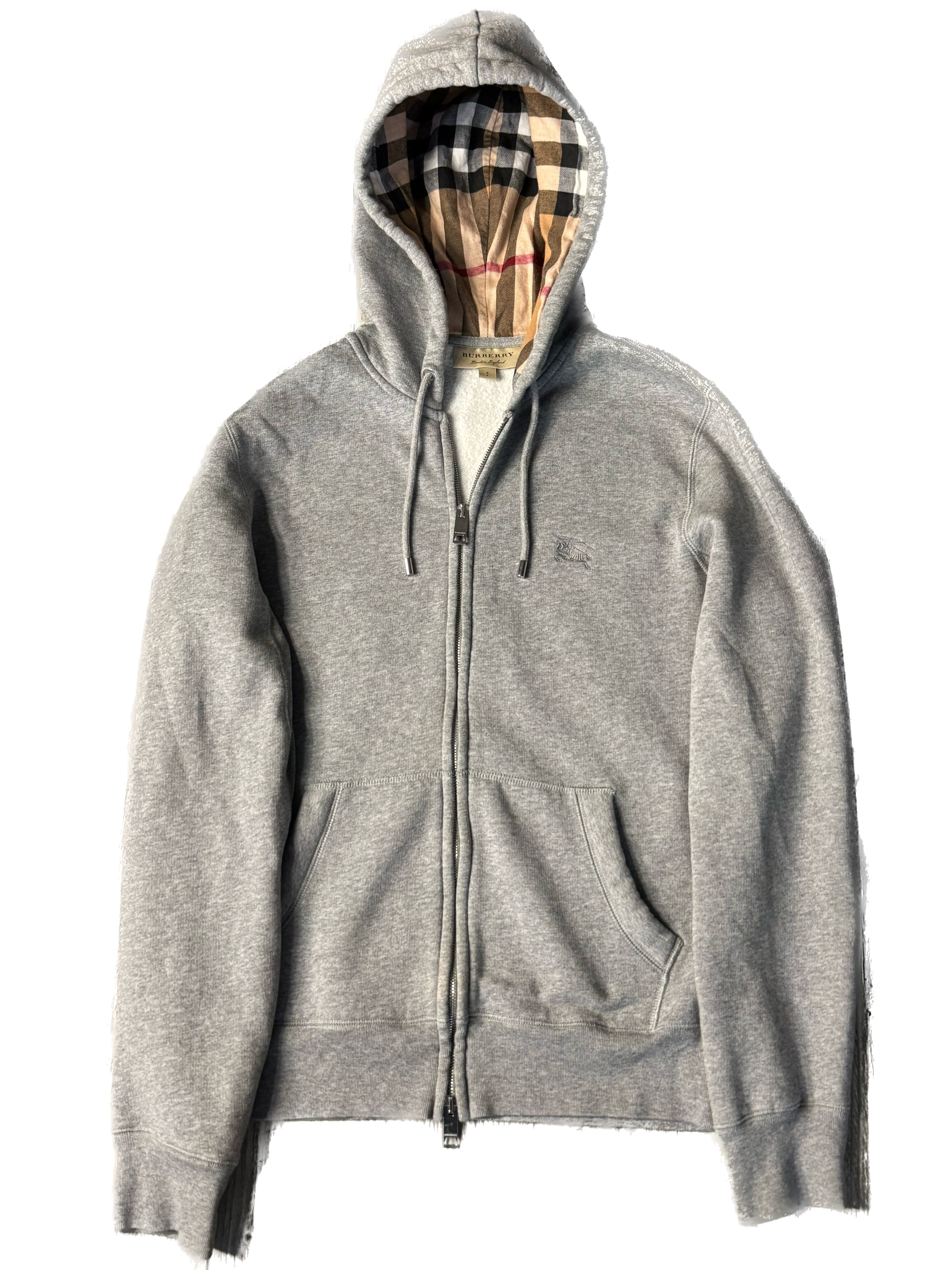 Burberry Zip-Up Hoodie (Fittaa S)