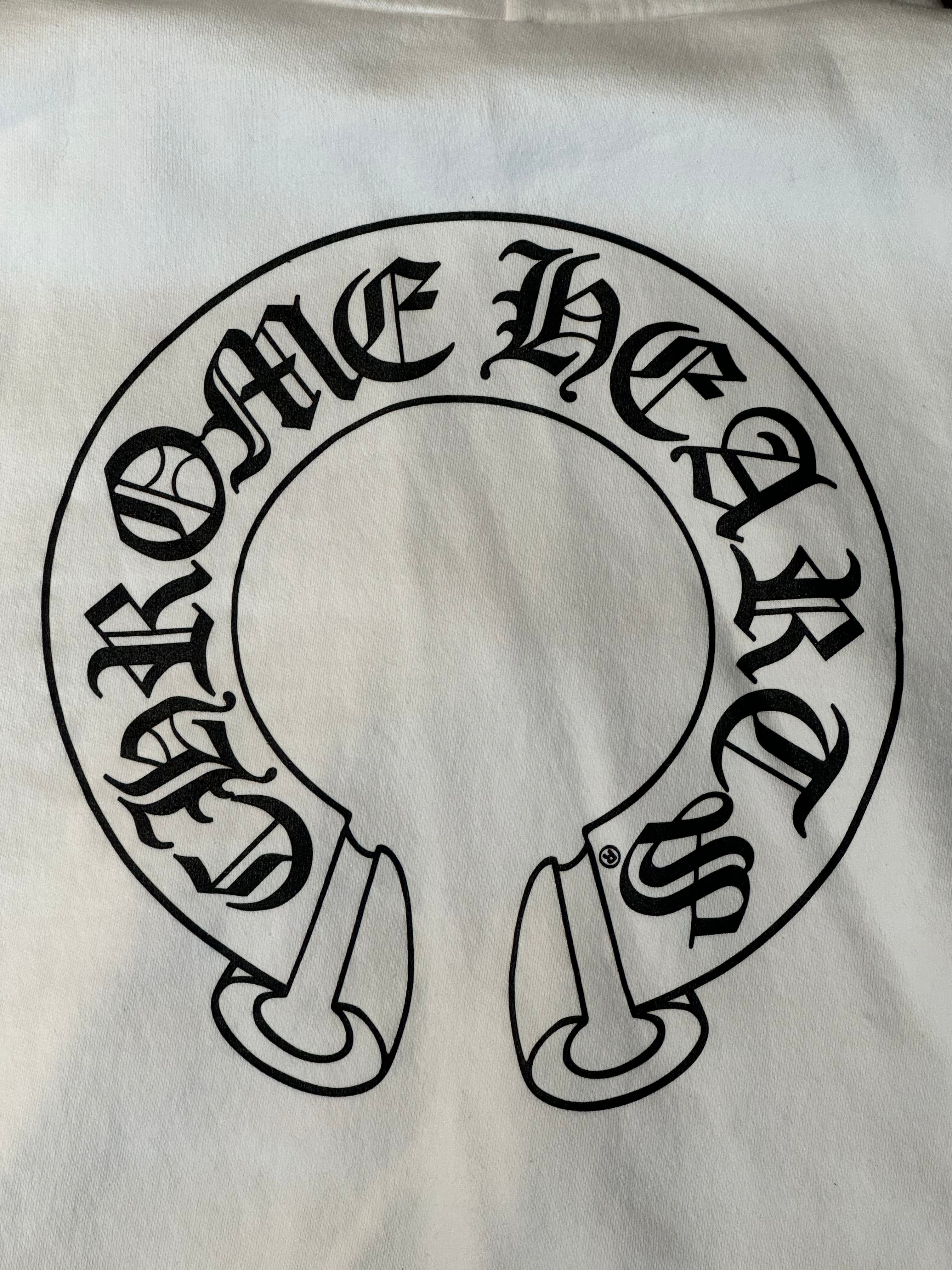 Chrome Hearts Zip-Up Hoodie (Fittaa M)