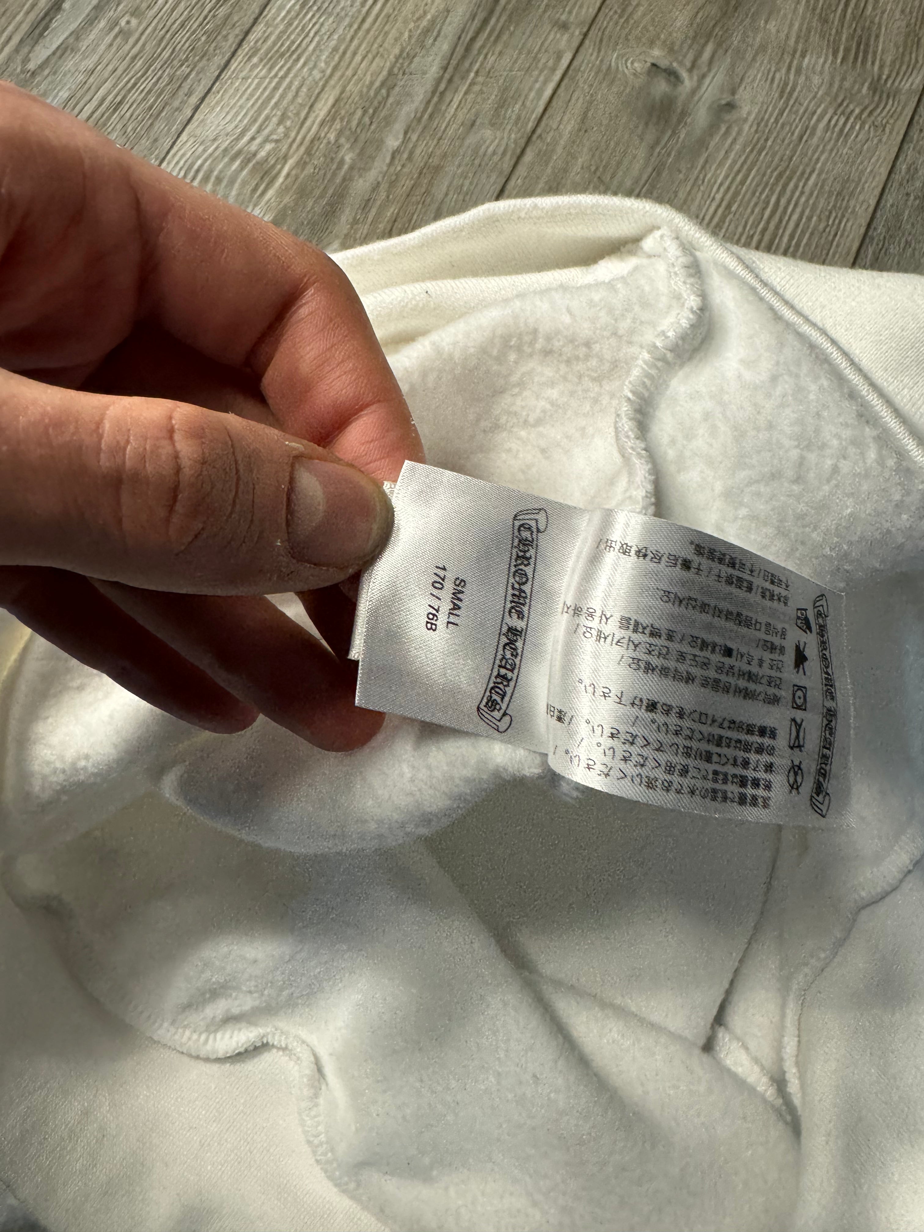 Chrome Hearts Zip-Up Hoodie (Fittaa M)