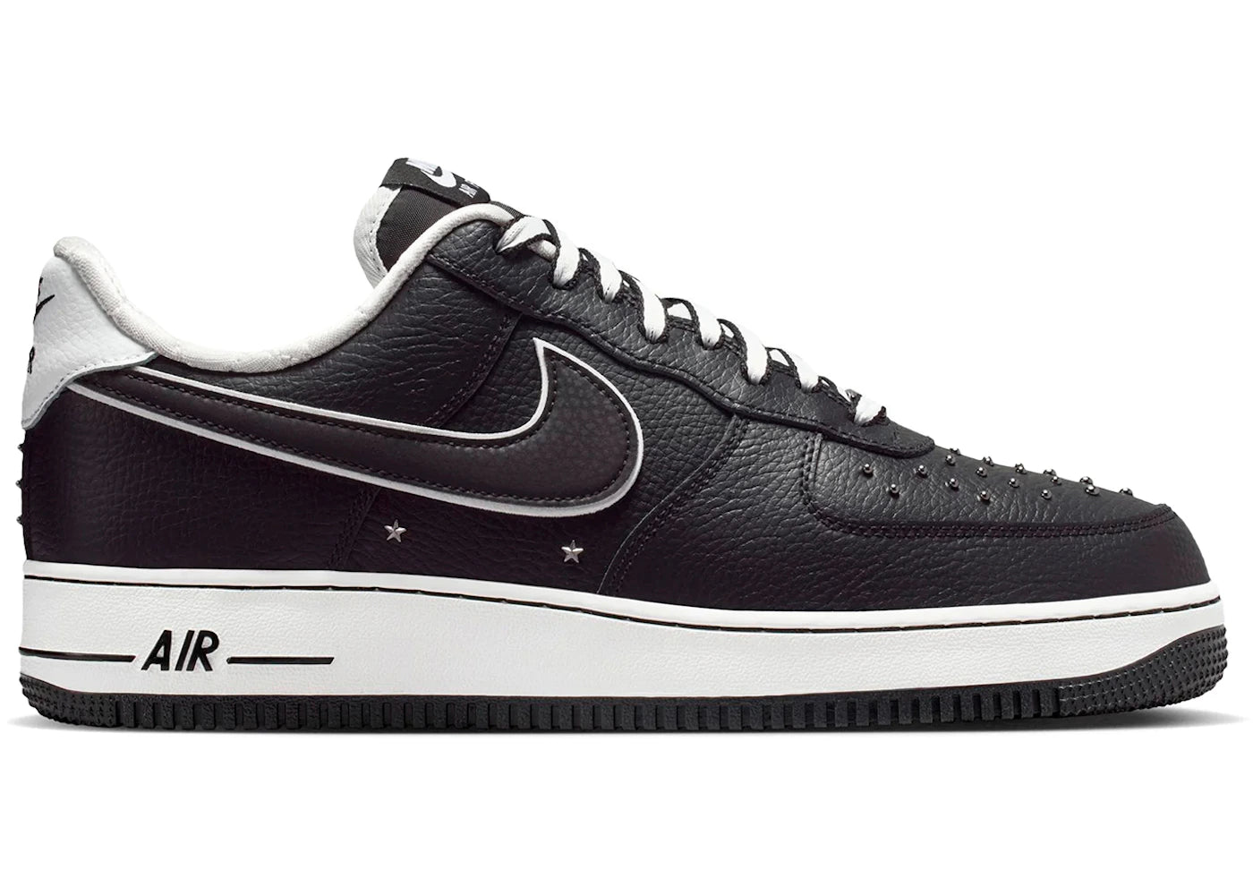 Nike Air Force 1 Low '07 Premium Black White Metallic Dark Grey