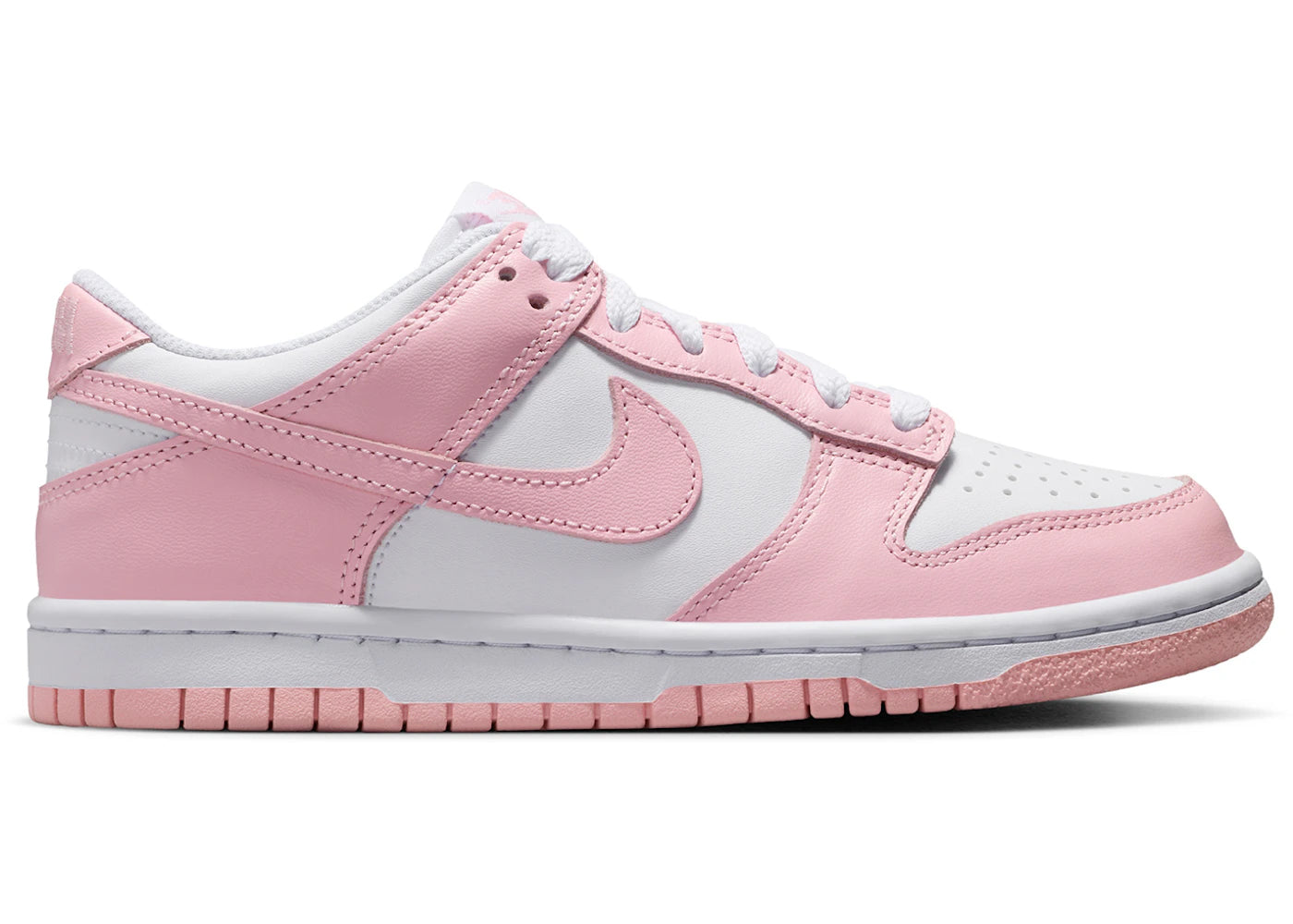 Nike Dunk Low White Medium Soft Pink (GS)