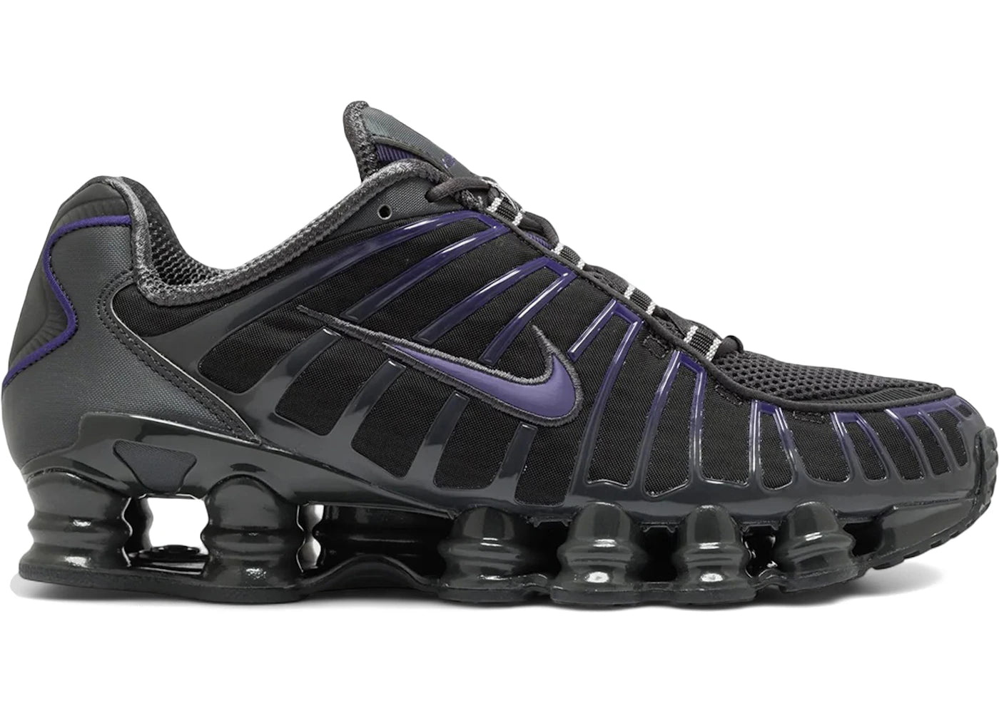 Nike Shox TL Dark Smoke Grey Court Purple