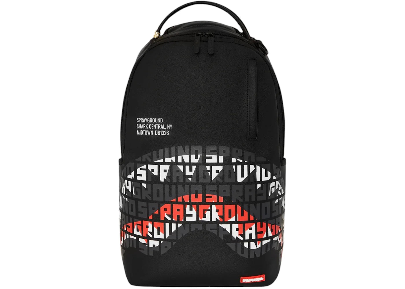 Sprayground Shark Central Sharkcode Backpack Multicolor