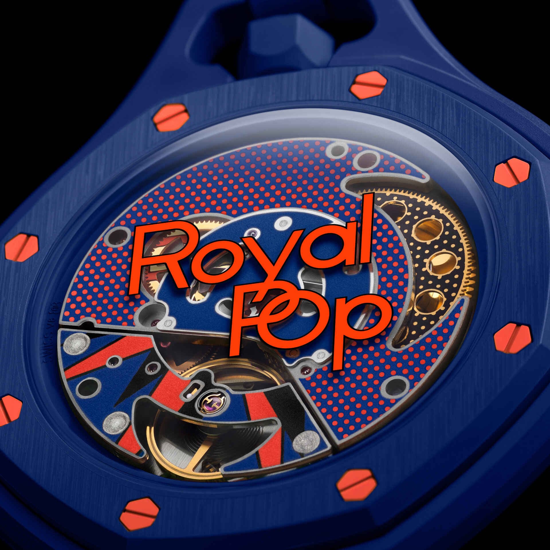 Swatch x Audemars Piguet Bioceramic Royal Pop Orenji Hachi SSX03L103N