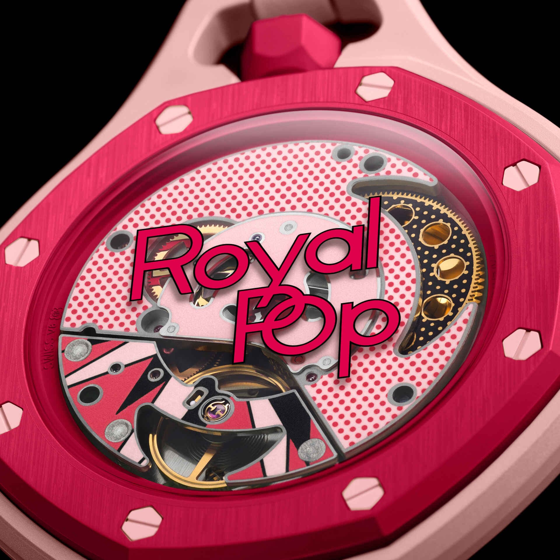 Swatch x Audemars Piguet Bioceramic Royal Pop Otto Rosso SSX03R100N