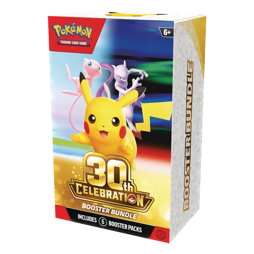 2026 Pokémon Mega Evolution 30th Celebration Booster Bundle