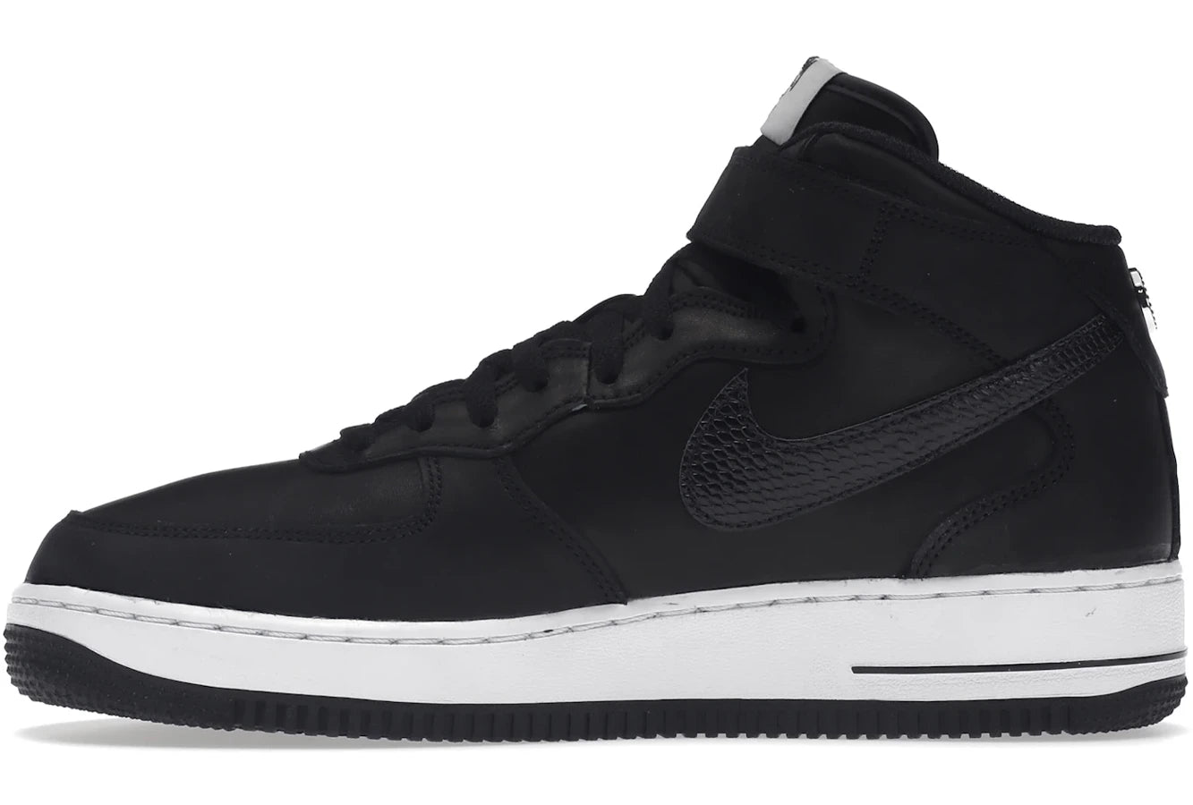 Nike Air Force 1 Mid Stussy Black White