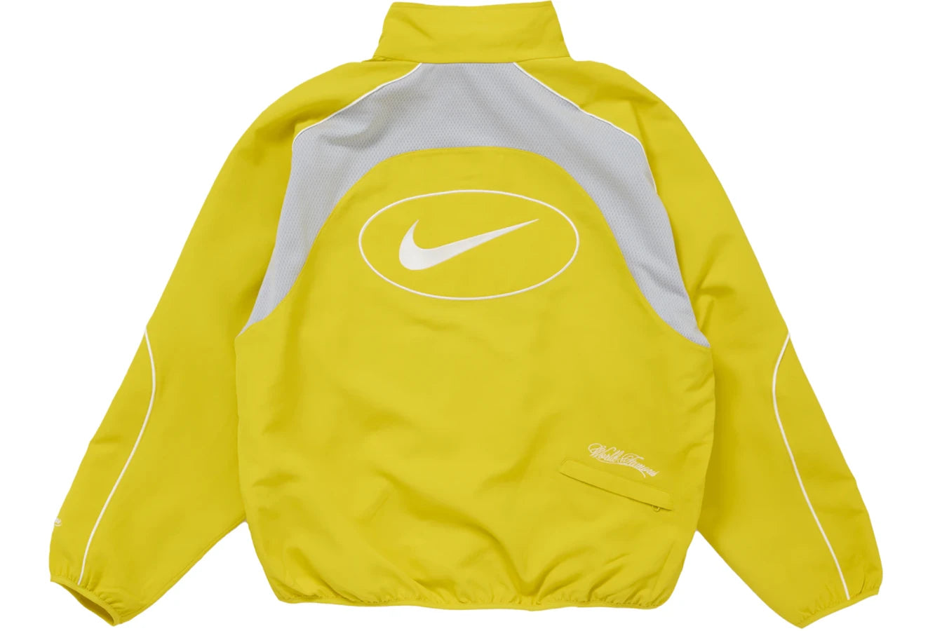 Supreme Nike Track Jacket Yellow