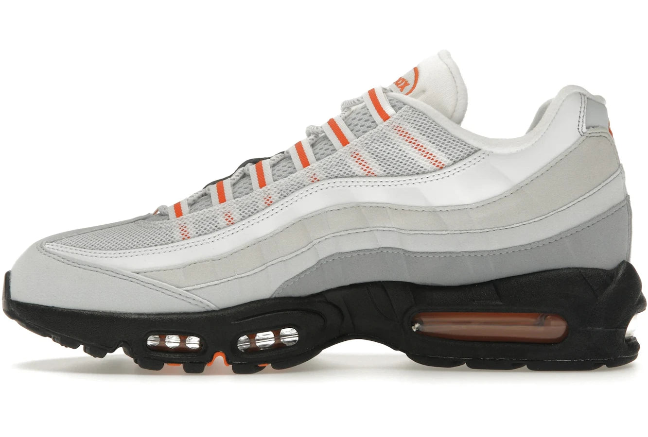 Nike Air Max 95 Wolf Grey Safety Orange Pure Platinum