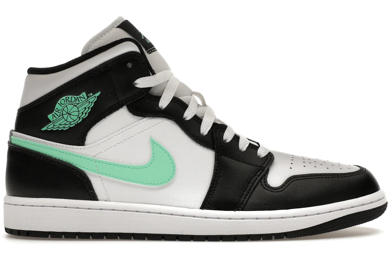 Air Jordan 1 Mid Green Glow