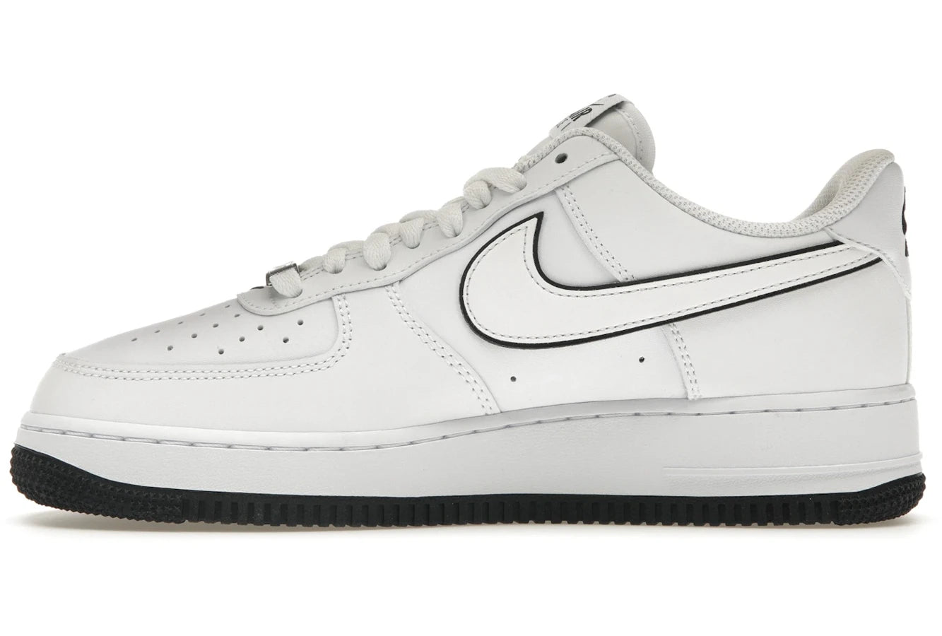 Nike Air Force 1 '07 Low White Black Outline Swoosh