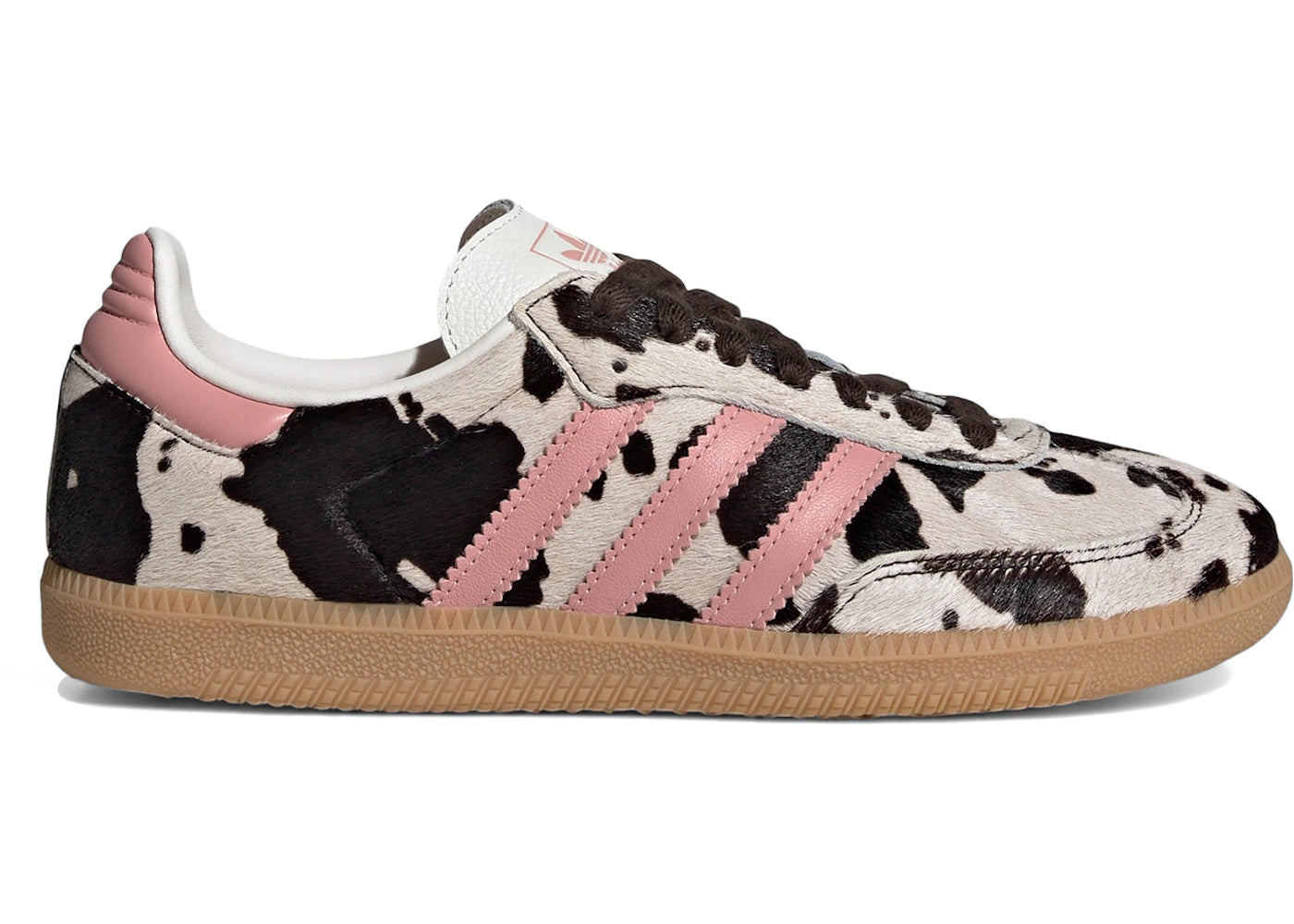 adidas Samba OG Cow Print Dark Brown Wonder Mauve (Women's)