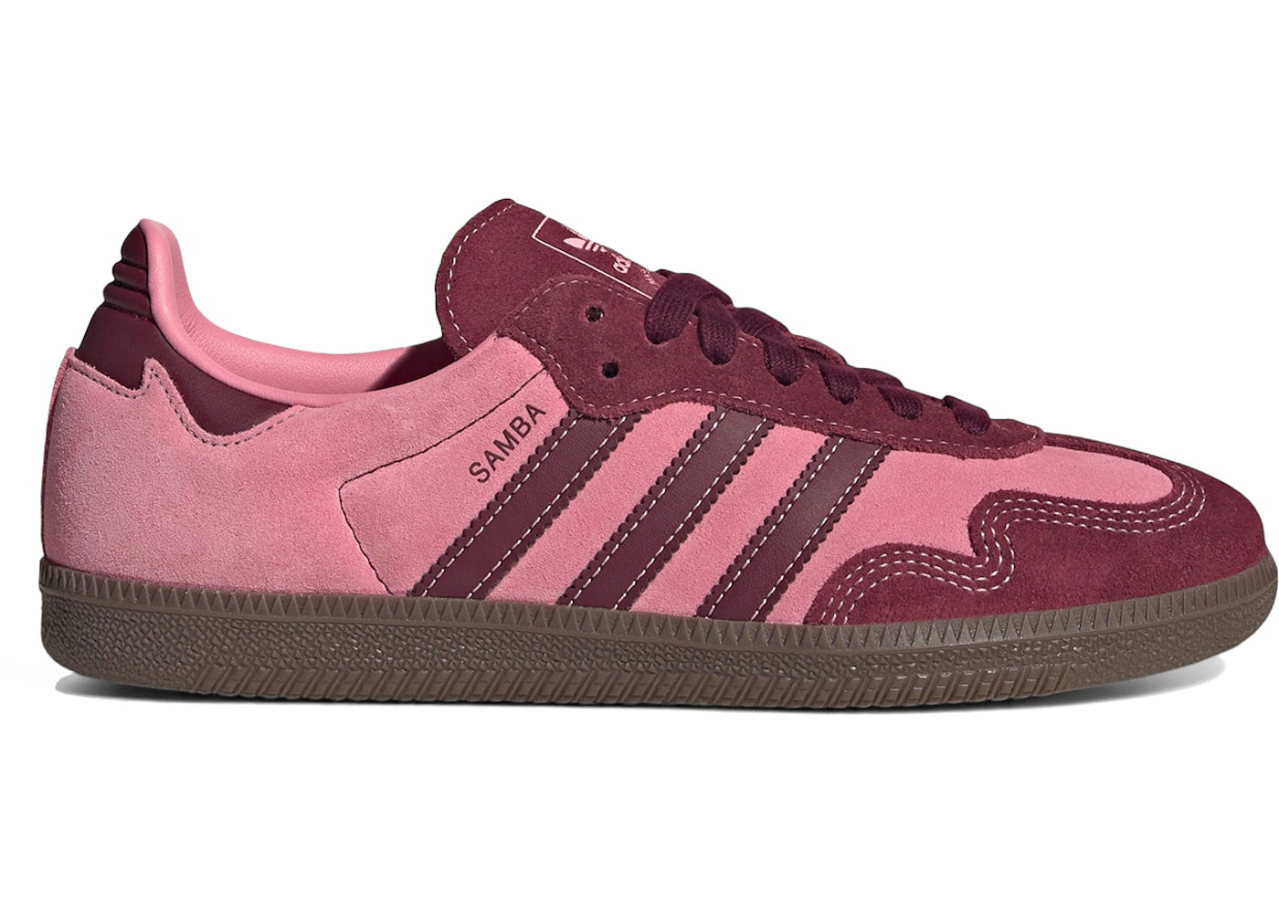 adidas Samba OG Pink Spark Shadow Red (Women's)
