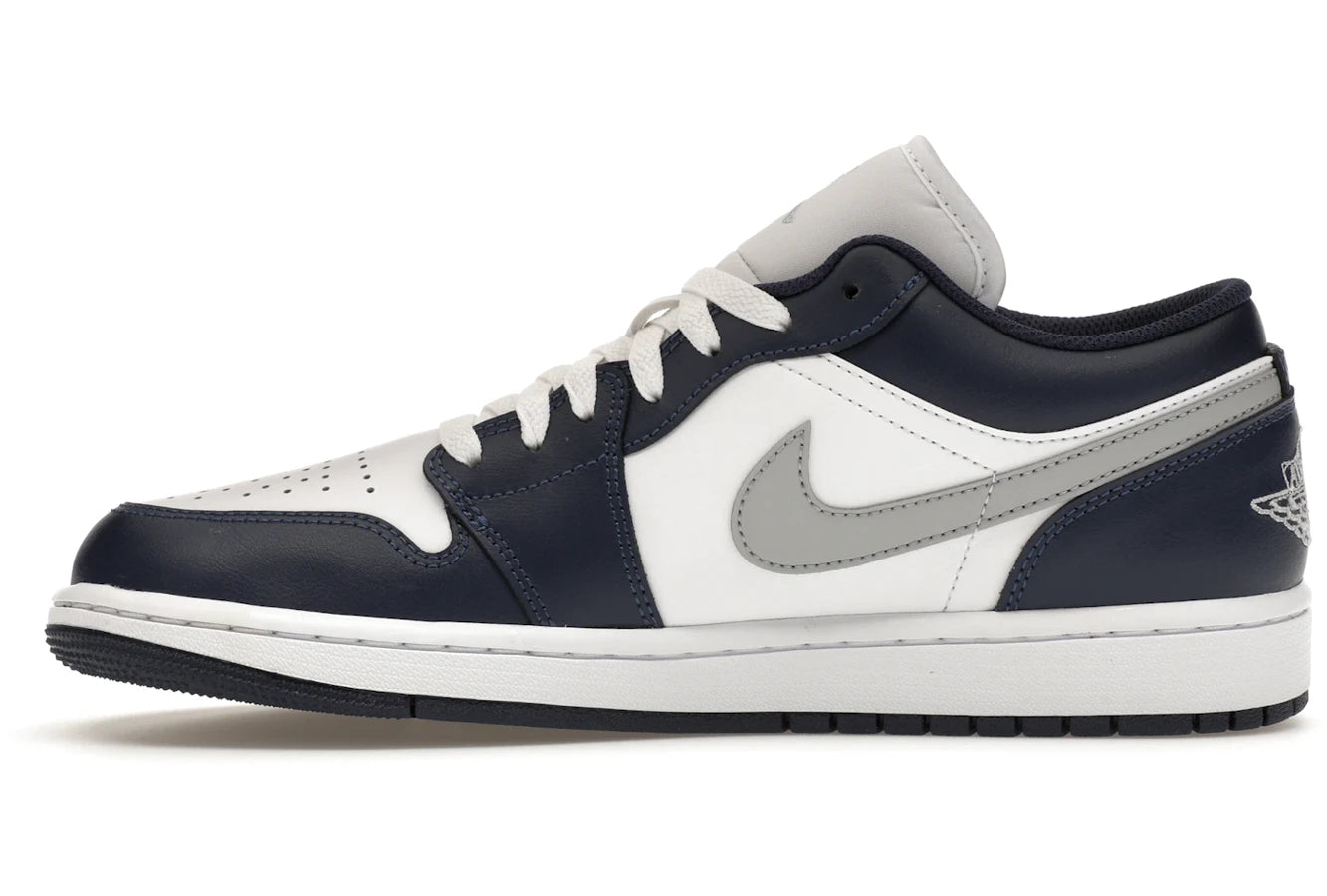 Air Jordan 1 Low Wolf Gray Midnight Navy