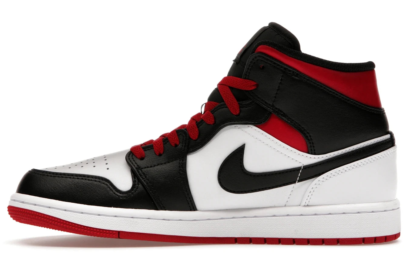 Air Jordan 1 Mid Gym Red Black Toe